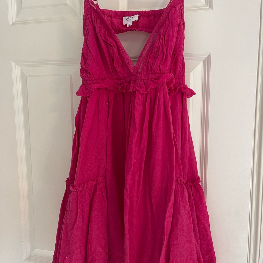 Le Lis backless mini dress